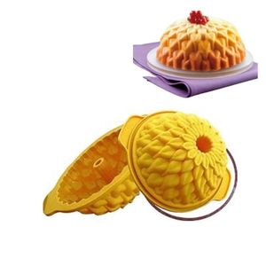 Forma Silicone Bolo Torta Dahlia Decorativa 20cm Silikomart