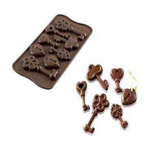 Forma Silicone Mini Bombom Chocolate Choco Keys Silikomart
