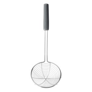 Escumadeira Em Aço Inox Cinza Cozinha Frituras Kitchenaid