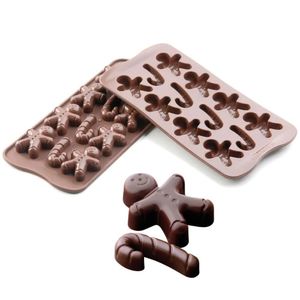 Forma Em Silicone Mini Bombom Chocolate Mr Ginger Silikomart