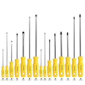 Kit Jogo Chave De Fenda Phillips Tradestar 15 Pçs Magnética
