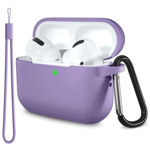 Lerobo Capa C- Chaveiro & Lanyard P- Airpods Pro 2ª Geração (lavanda)