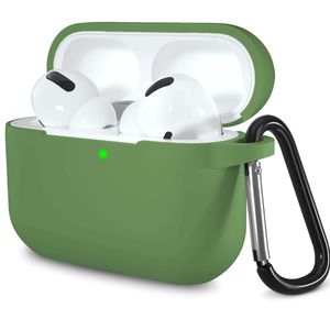 Lerobo Capa Protetora Para Airpods Pro Com Chaveiro (verde Oliva)