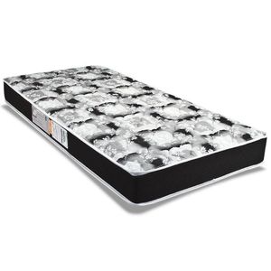Colchão Solteiro Espuma D23 Roland Garros Pró Black (78x188x12) Luckspuma