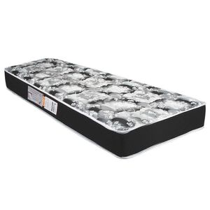 Colchão Solteiro Espuma D28 Celebrity Black (78x188x12) Luckspuma