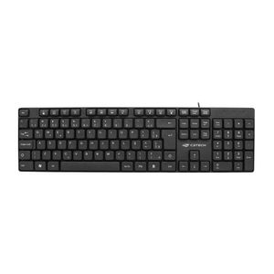 Teclado Usb Multimidia Abnt2 Kb-m10bk Preto C3tech