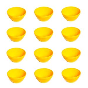 Conjunto De Sopeira Cheff 250ml 12 Peças Amarelo Em Polipropileno Linha Tropical Vem