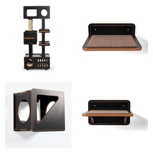 Playground Para Gatos Simba Preto