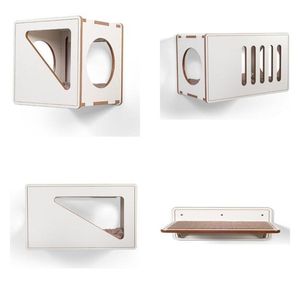 Playground Frida Para Gatos Grandes Branco