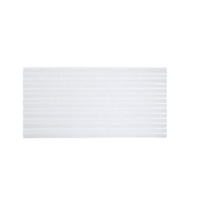 Kit 5 Telhas Translucida Em Pvc 1,53 X 1,10 Oa Branco
