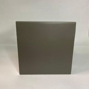 Kit Com 3 Barras Rodapé De Poliestireno 10cm X 15mm Frisado Color 7,2m Cinza Escuro