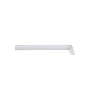Kit Com 15 Barras Rodateto De Poliestireno 2,0cm X 20mm Liso 30m Branco