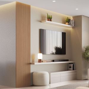 Painel Ripado Toronto 2,50x0,58x3,3mm(1,45)m² Ecorevest Itapuã