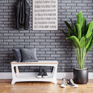 Sapateira Para Quarto 100cm Chad 100% Mdf Branco