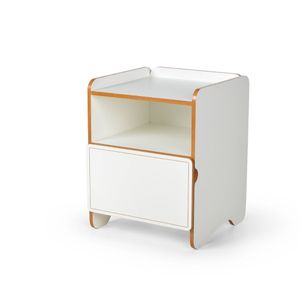 Mesa De Cabeceira 1 Gaveta Cindy Branco