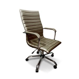Poltrona Sottile Presidente 110cm X 58cm X 53cm Verde Musgo
