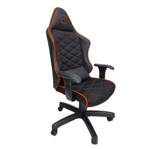 Cadeira Para Escritório Gamer 126cm X 66cm X 46cm Laranja