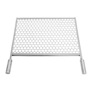 Grelha Moeda Inox 430 Para Churrasqueira 70x40