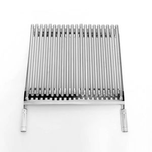 Grelha Argentina Parrila Inox 430 70x40 Prata 70x40