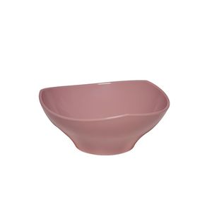Bowl Flowers 1,5l Rosé Em Polipropileno Linha Tendência Vem