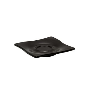 Pires Para Xícara De Café Quadrada 14x14 Preto Em Policarbonato Linha Profissional Cook Vem