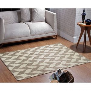 Tapete Sisal Sala Quarto Escrit. 1,00 X 1,50 Antiderrapante Titulos Sisal S-486 Mescla