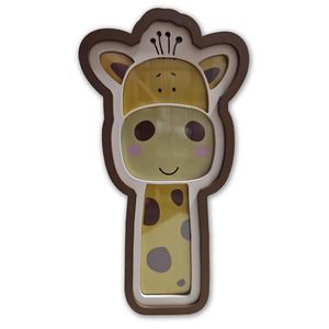 Luminária De Mesa Placa Painel Infantil Animaizinhos Decor Girafinha