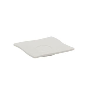 Pires Para Xícara De Café Quadrada 14x14 Branco Em Policarbonato Linha Profissional Cook Vem