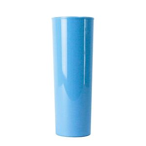 Copo Long Drink Slim 300ml Azul Em Polipropileno Linha Tendência Vem