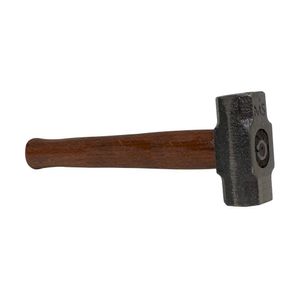 Marreta Premium Cabo De Madeira Envernizado Cunha Aço 500g