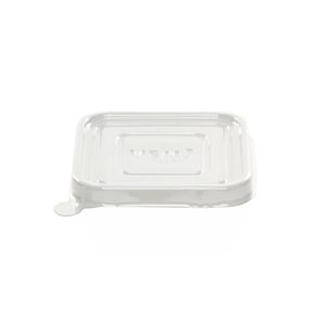 Tampa Descartável Para Travessa 11x11 250ml Natural Em Pvc Vem (1.800 Un.)