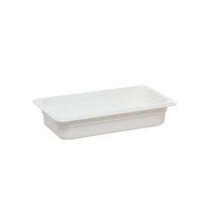 Cuba Gn 1-3 Cozinha 65mm Branca Em Policarbonato Linha Profissional Cook Vem