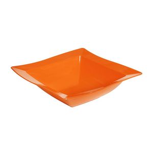 Saladeira Moove Quadrada 2l Laranja Em Polipropileno Linha Tropical Vem