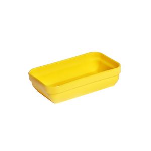 Travessa Cheff Retangular 250ml Amarela Em Polipropileno Linha Tropical Vem