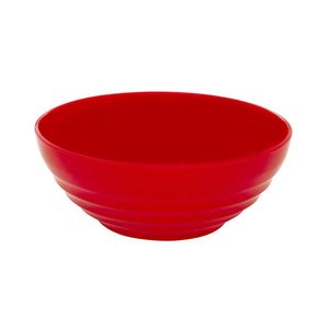 Bowl Oriental Redondo 1,2l Vermelho Em Polipropileno Linha Tropical Vem