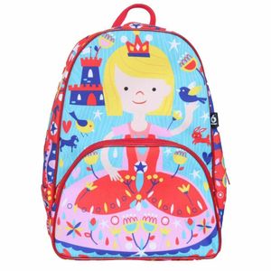 Mochila Kids Escolar -Princesa -Colorido - Od-mkp - ó Design
