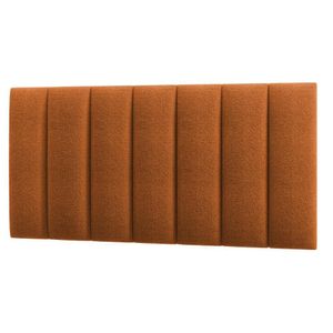 Cabeceira Modular Casal 7 Peças Boucle Teracota