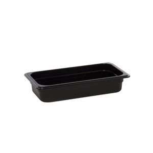 Cuba Gn 1-3 Cozinha 65mm Preta Em Polipropileno Linha Tropical Vem