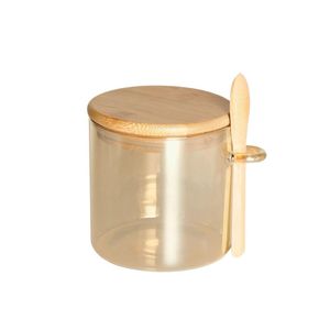 Porta Mantimentos Em Vidro Borossilicato âmbar Dynasty 500ml