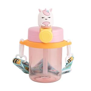 Garrafa Plastica Com Alca Unicornio
