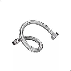 Engate Flexivel Inox Traçado 60 Cm Niple Solto - Brazhu