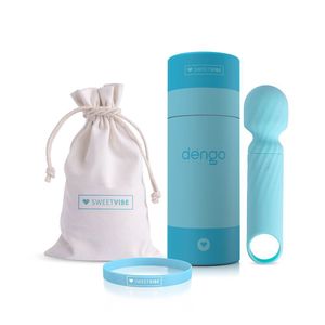 Vibrador Multivelocidade Recarregável Sweet Vibe Dengo Azul