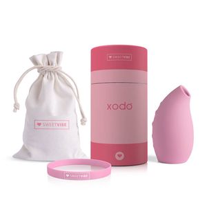 Estimulador Sugador Recarregável Sweet Vibe Xodó Rosa