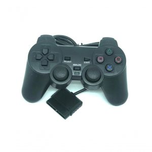 Kit 2 Controle Joystick Manete PS2 Com Fio