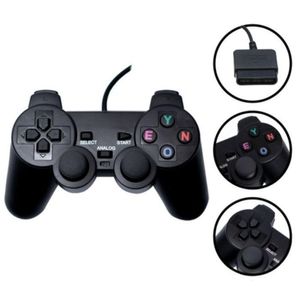 Controle Compatível Play 2 Joystick Dualshock PS2 Com Fio