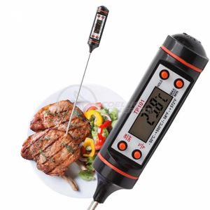 Termômetro Culinário Cozinha Digital Com Espeto Alimentos E Líquidos Mede -50ºc A +300ºc