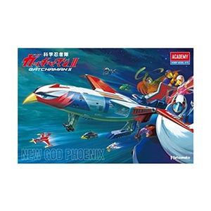 Academy New God Phoenix (gatchaman Ii) Com Led e Miniaturas 1:144