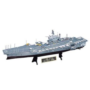 Academy Kit de Modelagem 1-800 U.s.s. Kitty Hawk Com 58 Aeronaves (marinho)