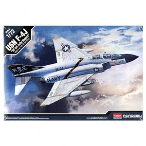 Academy 1-48 F-4j Vf-84 Jolly Rogers - Modelo de Avião Com Armas