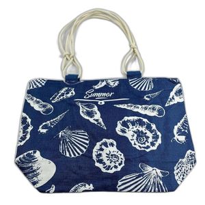 Bolsa Feminina De Praia Sacola Grande Com Forro Fundo Do Mar Oceano